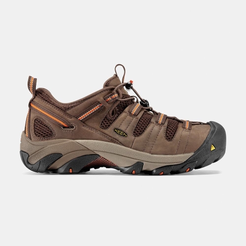 Chaussures Keen Soldes | Chaussures de Travail Keen Atlanta Cool Steel Toe Homme Marron (FRQ823175)